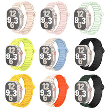 Load image into Gallery viewer, Magnetic Silicone Watch Strap for Apple Watch Bands 38mm 40mm 42mm 44mm 46mm 49mm Bracelet iWatch Series 11 10 9 SE 3 2 1 Ultra 3 2
