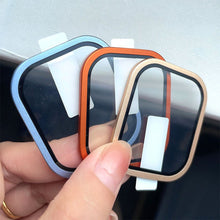 Load image into Gallery viewer, Tempered Glass for Apple Watch Ultra 3 Ultra 2 49mm Titanium Alloy Frame Border Protection iWatch Screen Protector Accessories
