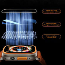 Load image into Gallery viewer, Tempered Glass for Apple Watch Ultra 3 Ultra 2 49mm Titanium Alloy Frame Border Protection iWatch Screen Protector Accessories
