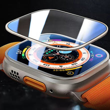 Load image into Gallery viewer, Tempered Glass for Apple Watch Ultra 3 Ultra 2 49mm Titanium Alloy Frame Border Protection iWatch Screen Protector Accessories
