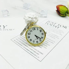 Load image into Gallery viewer, Nurse Student Tiny Quartz Pocket Watch With Keyring Large Dial Digital Pocket Watch Pendant Kid Gift
