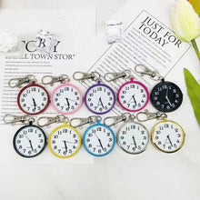 Load image into Gallery viewer, Nurse Student Tiny Quartz Pocket Watch With Keyring Large Dial Digital Pocket Watch Pendant Kid Gift
