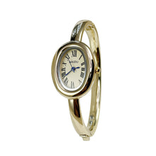 Load image into Gallery viewer, Bathtub Bracelet Watch Roman Numerals Oval Quartz Watch Retro Women's Watches Gold Watch Small Dial Light Luxury Watch
