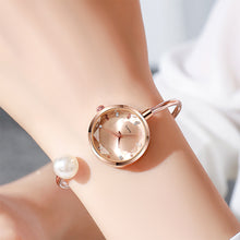 Load image into Gallery viewer, Fashionable Pearl Bracelet Watch Women's Diamond-Encrusted Watch Light Luxury High-End Watch Accessories Gift
