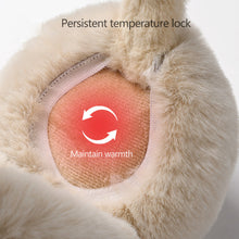 Load image into Gallery viewer, Winter Warm Earmuffs Cute Plush Warm Earflap Protect Ears Outdoor Cold Protection Adjustable Foldable Ear Cups
