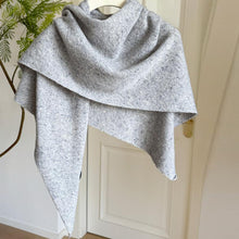 Load image into Gallery viewer, Winter Wool Scarf Shawl Neckerchief Thickened Triangular Scarf Casual Wear Elegant Oversized Women Big Shawl
