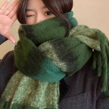 Load image into Gallery viewer, Winter Korean Style Women's Scarf High-End Thickened Warm Scarf Neck Warmer Thick Neckerchief Accessories
