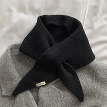 Load image into Gallery viewer, Autumn Winter Triangular Scarf Knitted Scarf Shawl Warm Neckerchief Neck Warmer Apparel Accessories
