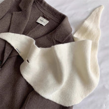 Load image into Gallery viewer, Autumn Winter Triangular Scarf Knitted Scarf Shawl Warm Neckerchief Neck Warmer Apparel Accessories
