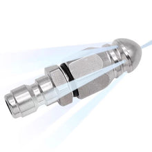 Load image into Gallery viewer, Professional Pressure Washer Drain Cleaning Nozzle High Pressure Water Jet Pipe Unclogging Tool Steel Sewer &amp; Pipe Maintenance Accessory Anti-Clogging
