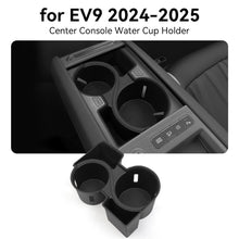 Load image into Gallery viewer, Car Center Console Cup Holder Anti-Shake Sleeve Fit For Kia EV9 2024-2025 Drink Holder Stabilizer &amp; Position Limiter Non-Slip Storage
