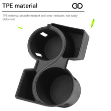 Load image into Gallery viewer, Car Center Console Cup Holder Anti-Shake Sleeve Fit For Kia EV9 2024-2025 Drink Holder Stabilizer &amp; Position Limiter Non-Slip Storage
