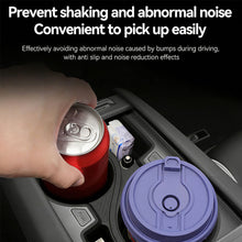 Load image into Gallery viewer, Car Center Console Cup Holder Anti-Shake Sleeve Fit For Kia EV9 2024-2025 Drink Holder Stabilizer &amp; Position Limiter Non-Slip Storage
