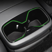 Load image into Gallery viewer, Car Interior Armrest Storage Rear TPE Cup Holder Tray Box Organizer for Kia EV9 2024-2025 Accessories
