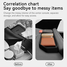 Load image into Gallery viewer, Car Behind Screen Storage Box Fit For Kia EV9 2024-2025 Models Interior Modification &amp; Organizer Storage Space Durable Accessory
