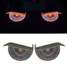 Load image into Gallery viewer, Car Rear Window Warning Light LED Devil's Eye Decorative Light Devil Eye Atmosphere Light Auto Decoration Accessories
