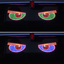 Load image into Gallery viewer, Car Rear Window Warning Light LED Devil's Eye Decorative Light Devil Eye Atmosphere Light Auto Decoration Accessories
