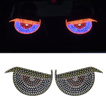Load image into Gallery viewer, Car Rear Window Warning Light LED Devil's Eye Decorative Light Devil Eye Atmosphere Light Auto Decoration Accessories

