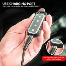 Load image into Gallery viewer, Universal Car Door Decoration Welcome Light Car LED Door Light USB Charging Wireless RGB Safety Anti-collision Signal Lamp
