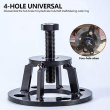 Load image into Gallery viewer, Universal Motorcycle Brake Drum Puller Tool Rear Axle Remover For Car Tricycle Brake Drum Puller Tool Wheel Hub Puller Repair Tool
