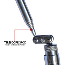Load image into Gallery viewer, Telescopic Magnetic Pen Extendable Pickup Rod Stick with Light Mini Portable Magnet Pick Up Tool for Picking Up Screws Nut Bol
