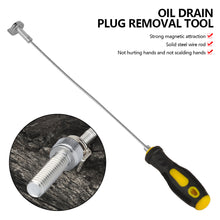 Load image into Gallery viewer, Car Magnetic Oil Drain Plug Removal Tool Oil Plug Remover Wrench Anti Scald Auto Oil Drain Wrench Automobile Repair Maintenance
