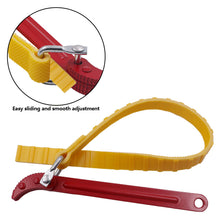 Load image into Gallery viewer, Adjustable Car Oil Fuel Filter Removal Strap Wrench Tool Belt 8/12inch Heavy Duty T u Strap Opener Cartridge Disassembly Tool
