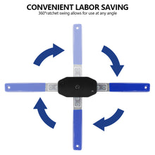 Load image into Gallery viewer, Car Brake Caliper Press Single Twin Quad Pistons Install Tool Ratchet Brake Piston Wrench Caliper Compression Spreader Tool
