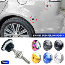 Load image into Gallery viewer, Universal Car Front Bumper Hood Pin Engine Bonnet Lock Latch Clip Push Button Billet Quick Release Fasteners Set Racing Body Kit
