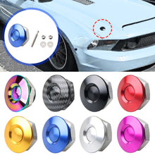 Load image into Gallery viewer, Universal Car Front Bumper Hood Pin Engine Bonnet Lock Latch Clip Push Button Billet Quick Release Fasteners Set Racing Body Kit
