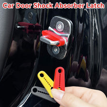 Load image into Gallery viewer, 4Pcs Thickened Car Door Lock Strike Plate Protector Pad Shock Absorption &amp; Anti-Rattle Bumper for Car Door Durable Rubber Pad
