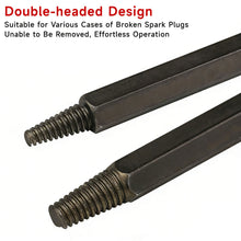 Load image into Gallery viewer, Professional Broken Spark Plug Extractor Tool Left-Hand Thread Reverse Tap for Removing Broken Spark Plugs &amp; Screws High-Speed Steel Tapered Automotive Engine Repair Tool
