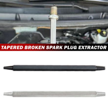 Load image into Gallery viewer, Professional Broken Spark Plug Extractor Tool Left-Hand Thread Reverse Tap for Removing Broken Spark Plugs &amp; Screws High-Speed Steel Tapered Automotive Engine Repair Tool
