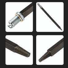 Load image into Gallery viewer, Professional Broken Spark Plug Extractor Tool Left-Hand Thread Reverse Tap for Removing Broken Spark Plugs &amp; Screws High-Speed Steel Tapered Automotive Engine Repair Tool
