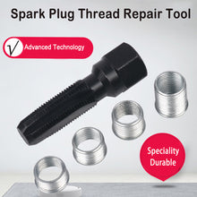 Load image into Gallery viewer, 14mm Car Spark Plug Hole Thread Repair Tool Thread Tap &amp; Restorer for Damaged Spark Plug Threads Steel Thread Tool
