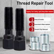 Load image into Gallery viewer, 14mm Car Spark Plug Hole Thread Repair Tool Thread Tap &amp; Restorer for Damaged Spark Plug Threads Steel Thread Tool
