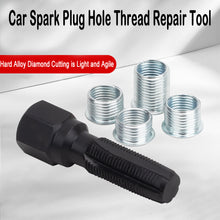 Load image into Gallery viewer, 14mm Car Spark Plug Hole Thread Repair Tool Thread Tap &amp; Restorer for Damaged Spark Plug Threads Steel Thread Tool
