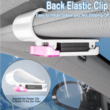 Load image into Gallery viewer, Car Sunglasses Glasses Clip Holder Organizer Receipt Card Slot Interior Storage Adjustable Clip
