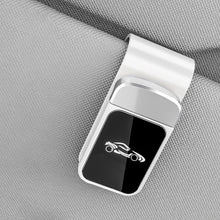 Load image into Gallery viewer, Car Sunglasses Glasses Clip Holder Organizer Receipt Card Slot Interior Storage Adjustable Clip
