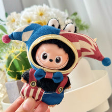 Load image into Gallery viewer, Funny Circus Clown Costume Set For Labubu 4.0 Pin For Love Doll 10.5cm Doll Outfit Clothing Christmas Gift Accessories

