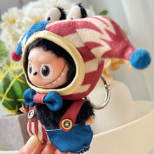 Load image into Gallery viewer, Funny Circus Clown Costume Set For Labubu 4.0 Pin For Love Doll 10.5cm Doll Outfit Clothing Christmas Gift Accessories
