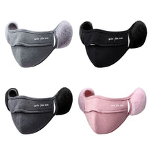Load image into Gallery viewer, Winter Warm Plush Face Mask With Ear Muffs Windproof Breathable For Men Women Unisex Cycling Cold Weather Protection
