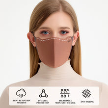 Load image into Gallery viewer, Autumn Winter Warm Traceless Mask Breathable Windproof Cold Proof Anti Pollen Face Veil For Outdoor Sports Riding Outing Face Protection

