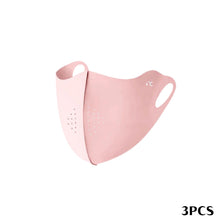 Load image into Gallery viewer, 3Pcs Summer Ice Silk Traceless 3D Seamless Mask UV Sun Protection Breathable Washable Ice Feeling For Men Women Cycling Golf Running
