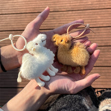 Load image into Gallery viewer, Cute Plush Camel Keychain Charm Mini Desert Camel Doll Pendant For Handbag Backpack Decoration Desert Tourism Couple Gifts
