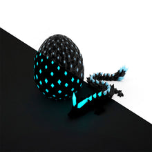 Load image into Gallery viewer, 3D Printed Dragon Egg Luminous 3D Dragon Egg Figurine Flexible Display Mystery Easter Toys Stress Relief for Home Office Decor
