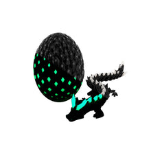 Load image into Gallery viewer, 3D Printed Dragon Egg Luminous 3D Dragon Egg Figurine Flexible Display Mystery Easter Toys Stress Relief for Home Office Decor
