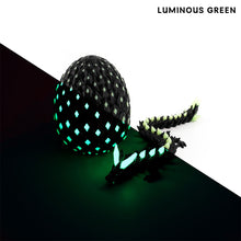 Load image into Gallery viewer, 3D Printed Dragon Egg Luminous 3D Dragon Egg Figurine Flexible Display Mystery Easter Toys Stress Relief for Home Office Decor
