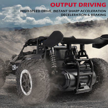 Load image into Gallery viewer, 1:16 Scale RC Car 2.4GHz 20KM/H High Speed All Terrain Off Road Climbing Truck With LED Lights Alloy Drift Racing Toy Gift For Kids Adults
