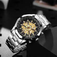 Load image into Gallery viewer, Men Casual Watch Luxury Stainless Steel Wristband Waterproof Male Wristwatches Accessories Men Gift
